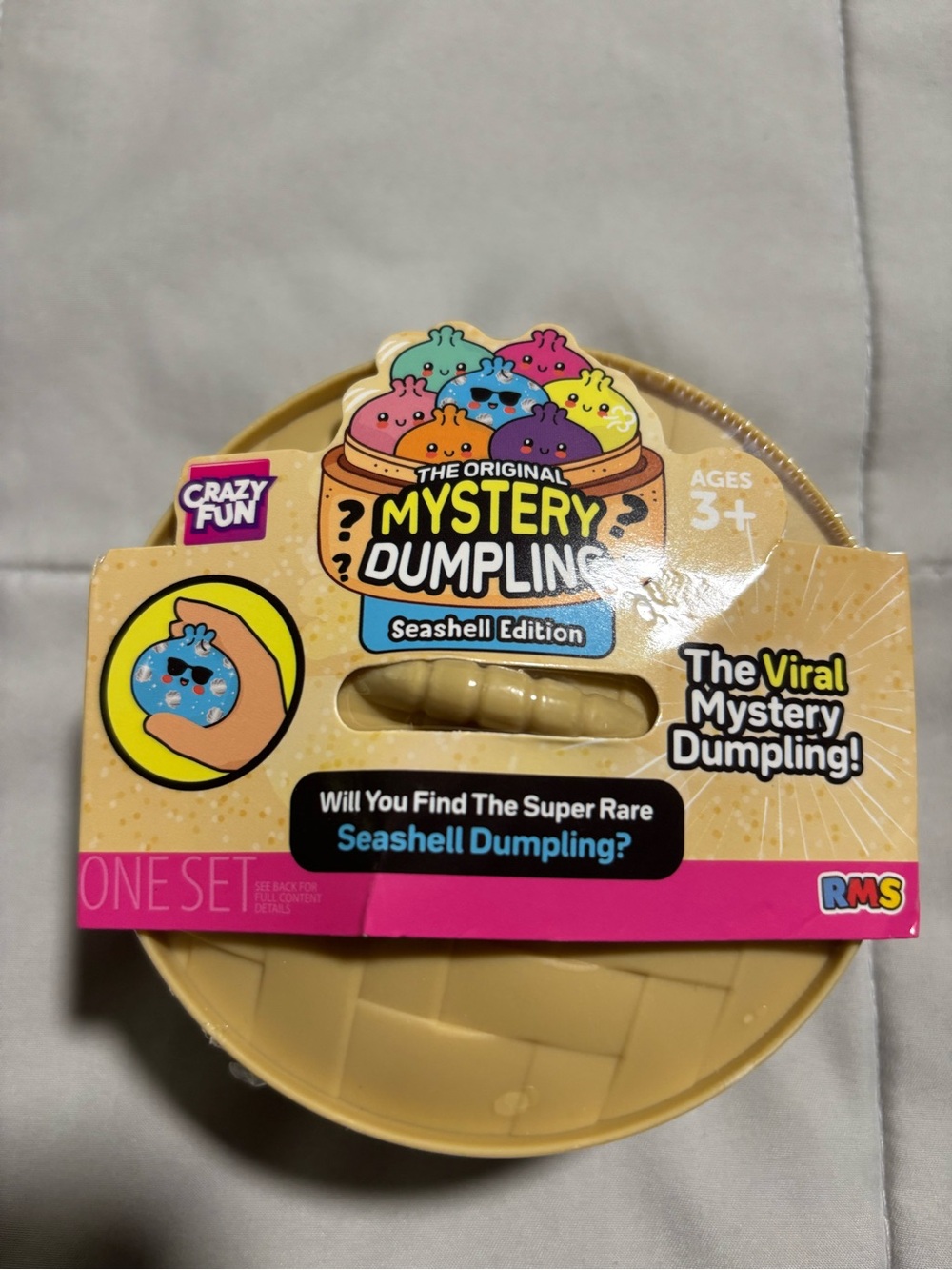 The Original Crazy Fun Mystery Dumpling Seashell Edition Toy